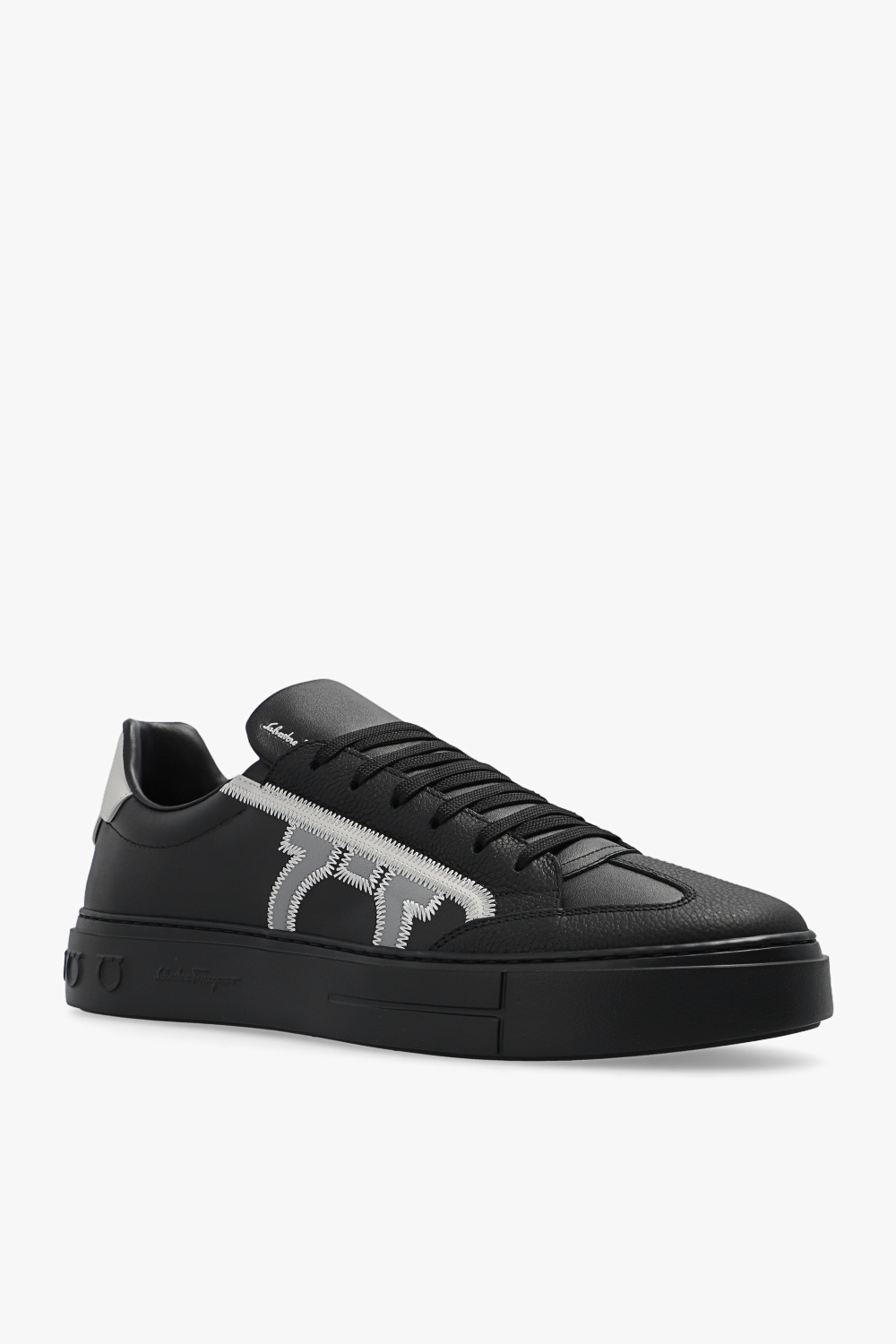 Ferragamo clearance borg sneaker